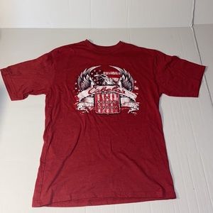 Cabela’s Unisex Medium Distressed Graphic An American Tradition Eagle T-Shirt